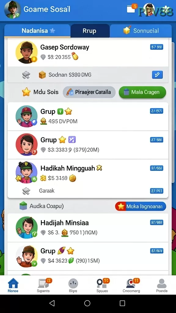Cuplikan layar VGOWIN — halaman utama